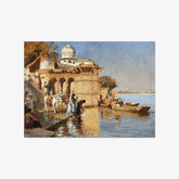 Along the Ghats, Mathura by Edwin Lord Weeks - thumbnail_0_nf_67164f8a79e456cb766b9067